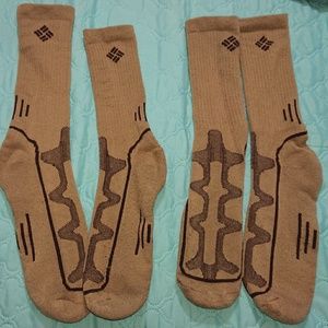 2 pair Columbia Cushioned socks
